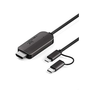 Lightning-HDMI-Kabel Yehua USB C/Micro USB zu HDMI Adapter