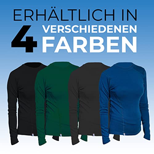 Merino-Unterwäsche Alpin Loacker Bio Merino Shirt Langarm