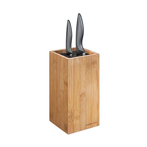 Messerblock ohne Messer Zassenhaus Eco MS-Block, Holz, Braun
