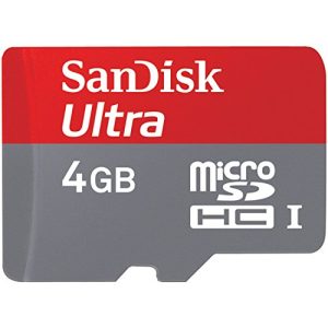 Micro-SD 4GB SanDisk Ultra Micro SDHC 4GB Class 6
