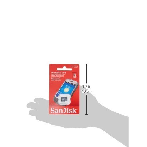 Micro-SD 8GB SanDisk Micro SDHC 8GB Class 4 Speicherkarte