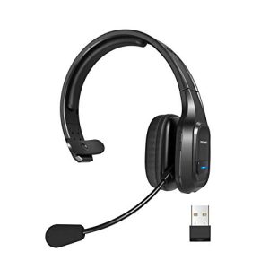 Mono-Headset TECKNET Bluetooth mit Mikrofon, Noise Cancelling