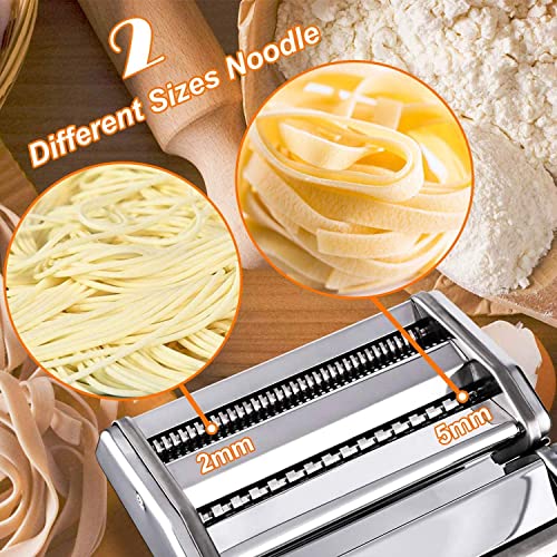 Nudelmaschine (manuell) Sailnovo Pasta Maker Edelstahl