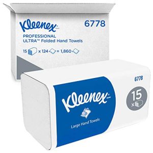 Papierhandtücher Kleenex Falthandtücher, 2-lagig, 15 Packungen