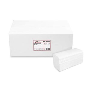 Papierhandtücher (weiß) Quicky Papierhandtuch, Z-Interfold