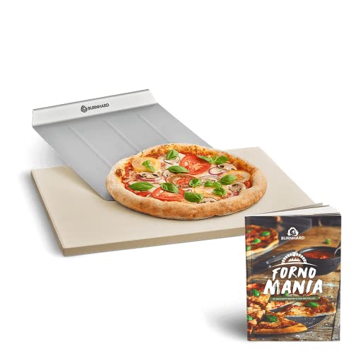 Die beste pizzastein rechteckig burnhard pizzastein und pizzaschaufel Bestsleller kaufen