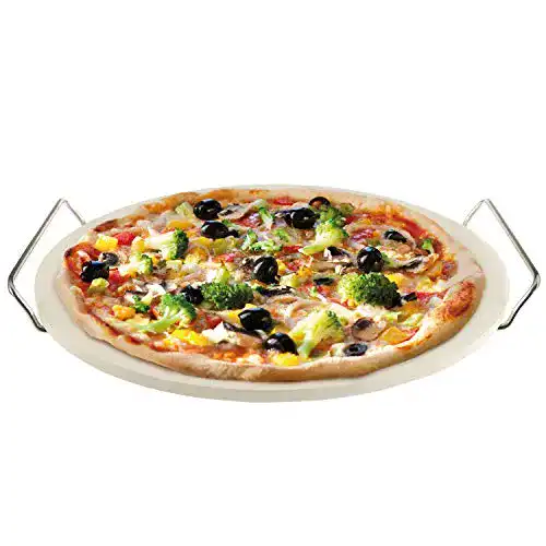 Pizzastein (rund) bremermann Pizzastein, rund 33 cm Ø, Codierit