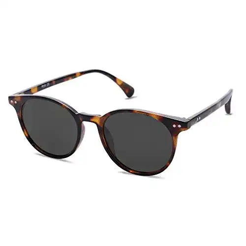Polarisierte Sonnenbrille SOJOS Herren Damen Retro Schmal