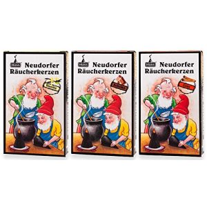 Räucherkerzen Huss, Neudorfer 3er Set, Schokolade, Zimt, Vanille