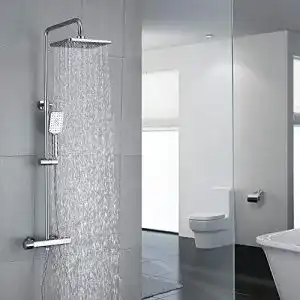 Regendusche Umi Amazon Brand, Duschsystem mit Thermostat