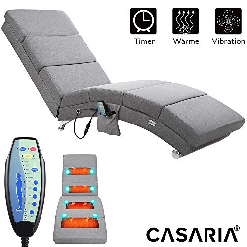 Relaxliege Casaria XXL London, Massage, Heizfunktion, 186cm