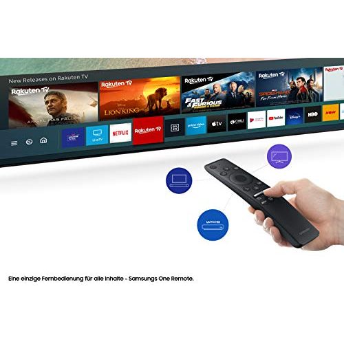 Samsung-Fernseher (55 Zoll) Samsung QLED 4K Q80T