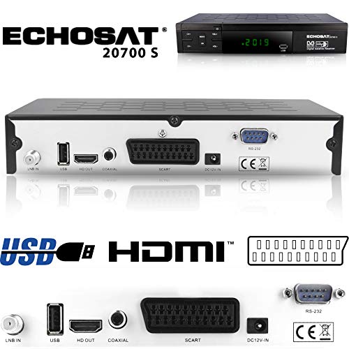 SAT-Receiver WLAN Echosat hd-line Echosat HDMI SCART HD