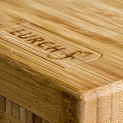 Schneidebrett (Holz) Lurch 10909 Schneidbrett Bambus, 50x40x4,5