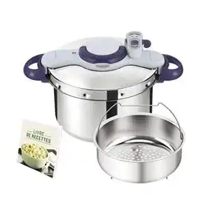 Schnellkochtopf (8 Liter) SEB P4624900 Clipso Minut, Edelstahl