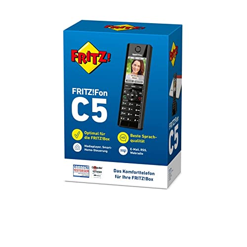 Schnurloses Telefon AVM FRITZ!Fon C5 DECT-Komforttelefon