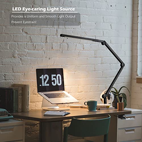 Schreibtischlampe EYOCEAN LED, Schwenkarm, Dimmen