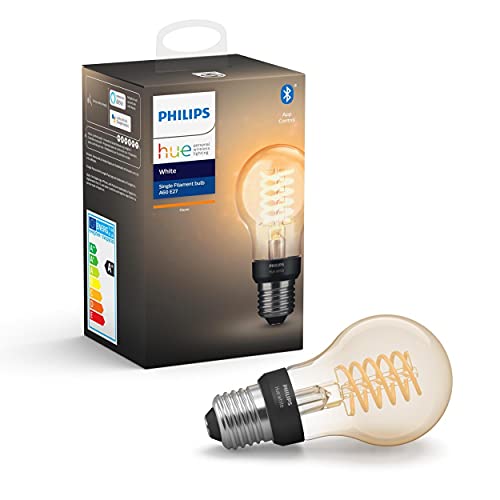 Die beste smarte gluehbirne philips hue white filament e27 led lampe Bestsleller kaufen