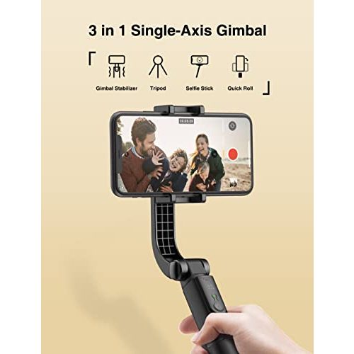 Smartphone-Gimbal ARTOFUL mit Fernbedienung 360° Drehbar