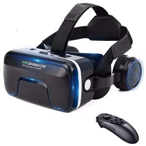 Smartphone-VR-Brille SDYAYFGE 3D Brille VR Brille Virtual Reality