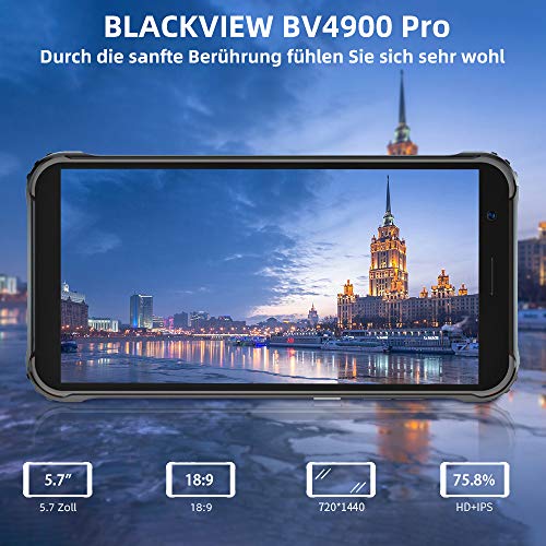 Smartphones bis 200 Euro Blackview BV4900 Pro (2022) Outdoor