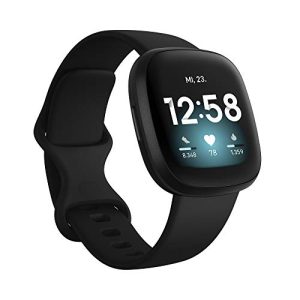 Smartwatch Fitbit Versa 3, Gesundheits- & Fitness- mit GPS