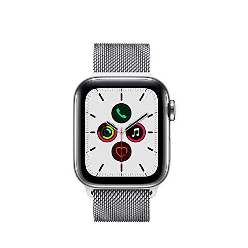Smartwatch mit LTE Apple Watch Series 5, GPS + Cellular, 40 mm
