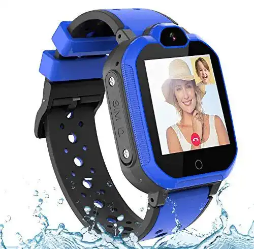 Smartwatch mit LTE PTHTECHUS Kinder Smartwatch Wasserdicht