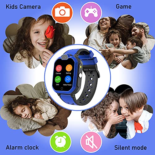 Smartwatch mit LTE PTHTECHUS Kinder Smartwatch Wasserdicht