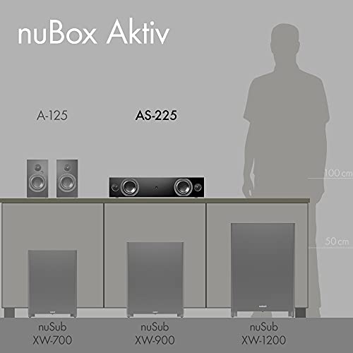 Soundbar (weiß) Nubert nuBox AS-225 mit weißer Front