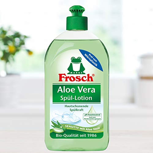 Spülmittel (Öko) Frosch Aloe Vera Handspül-Lotion, 8 x 500 ml