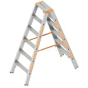 Stufenstehleiter LAYHER 1043006 Topic 6 Aluminium 2×6 Stufen