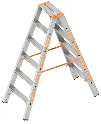 Stufenstehleiter LAYHER 1043006 Topic 6 Aluminium 2×6 Stufen