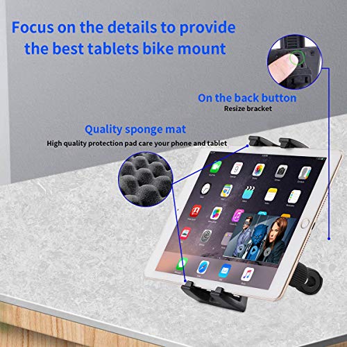 Tablet-Halterung Fahrrad NUOMIC 360° drehbarer Tablet Ständer