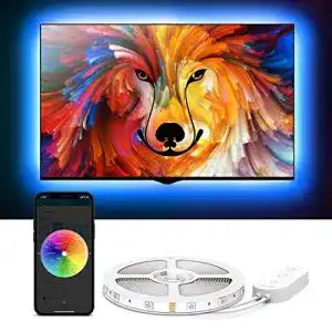 TV-Hintergrundbeleuchtung Govee, 2m LED Strip steuerbar via App
