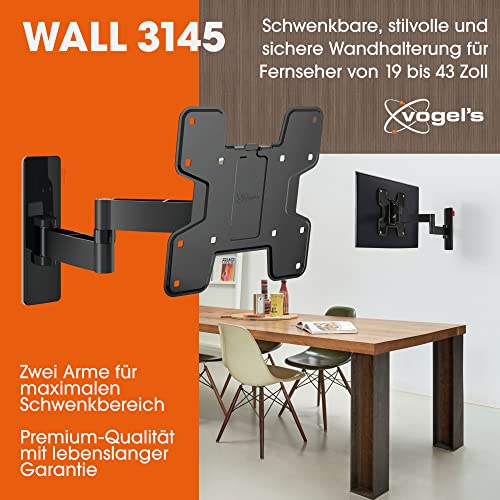 TV-Wandhalterung (32 Zoll) Vogels Vogel’s WALL 3145 schwenkbar