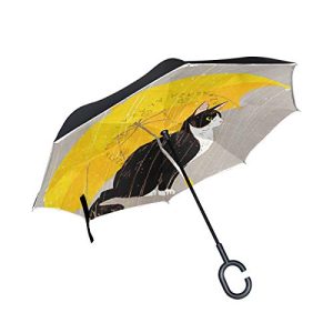 Umgekehrter Regenschirm ISAOA groß invertiert, winddicht
