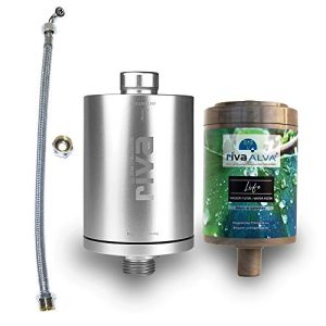 Untertisch-Wasserfilter rivaALVA Life Trinkwasserfilter Set, Silber
