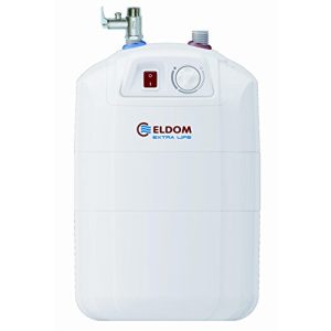 Warmwasserspeicher 10 Liter eldom, Untertisch druckfest, Weiß