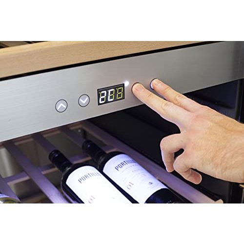 Weinkühlschrank 2 Zonen Caso WineComfort 660 Smart