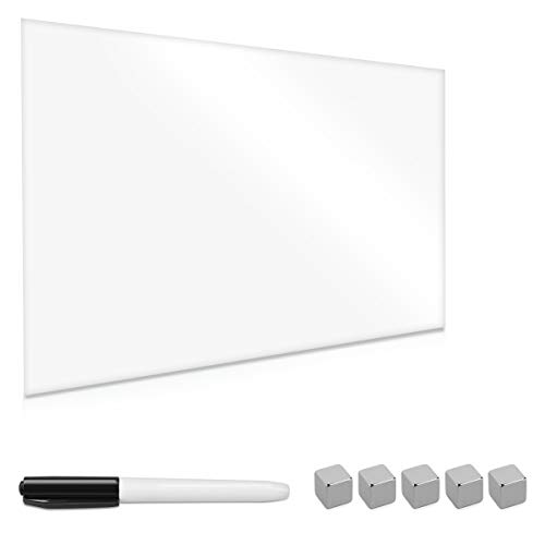 Die beste whiteboard navaris magnettafel magnetboard aus glas 60x40 cm Bestsleller kaufen