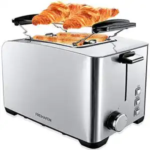 WMF-Toaster Freihafen Toaster 2 Scheiben, 800W, Edelstahl