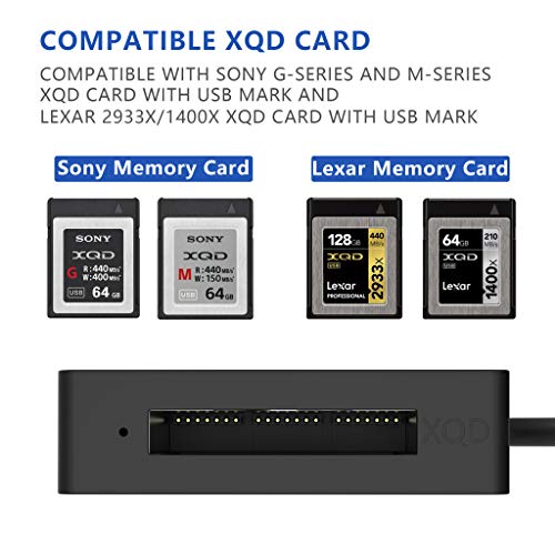 XQD-Kartenleser CATECK USB 3.0 XQD G und M Serie Kartenleser