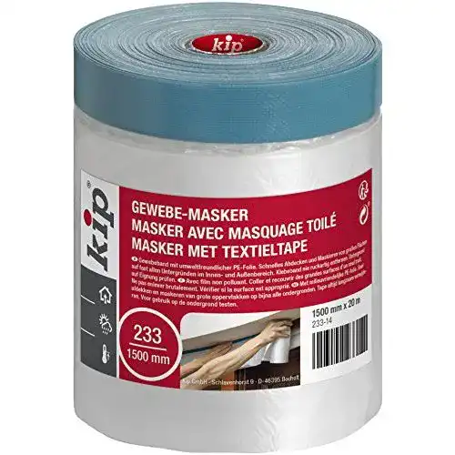 Abdeckfolie kip Tape 233-14 Gewebe-Masker, 1500mm x 20m