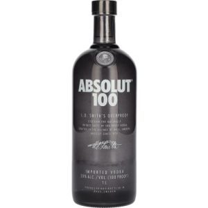 Absolut-Vodka Absolut Vodka Absolut 100 – 50 Vol.-Prozent, 1 l