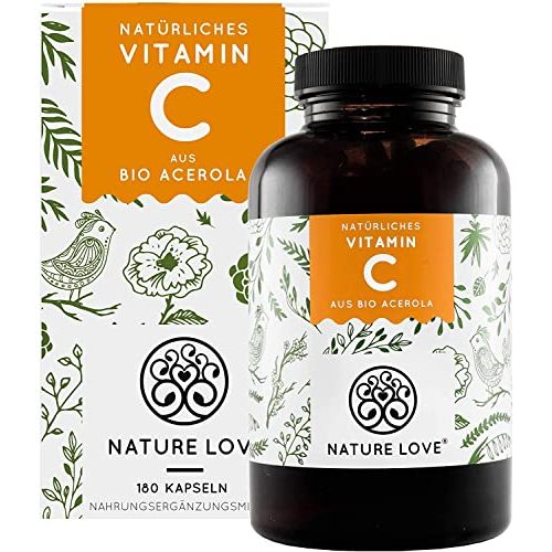 Die beste acerola kapseln nature love natuerliches vitamin c 180 kapseln Bestsleller kaufen
