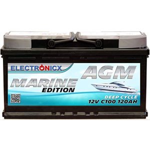 AGM-Batterie 140Ah Electronicx AGM Batterie Marine Edition