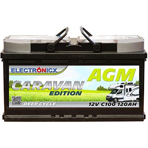 AGM-Batterie 140Ah Electronicx Caravan Edition Batterie AGM