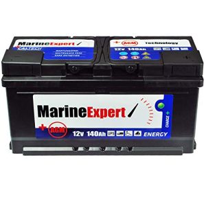 AGM-Batterie 140Ah MarineExpert Bootbatterie 140Ah AGM Boot