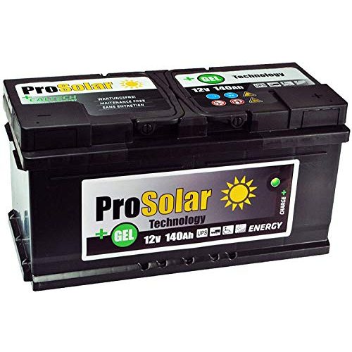AGM-Batterie 140Ah ProSolarGel 140Ah Gelbatterie Solarbatterie